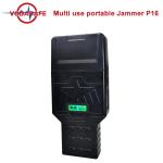 12000mAh 25m Radius VHF UHF Portable Signal Jammer