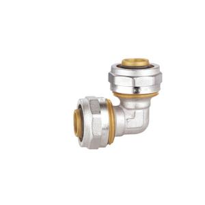 China Forged Brass 90 Degree Elbow , Brass Union Straight Connector wholesale