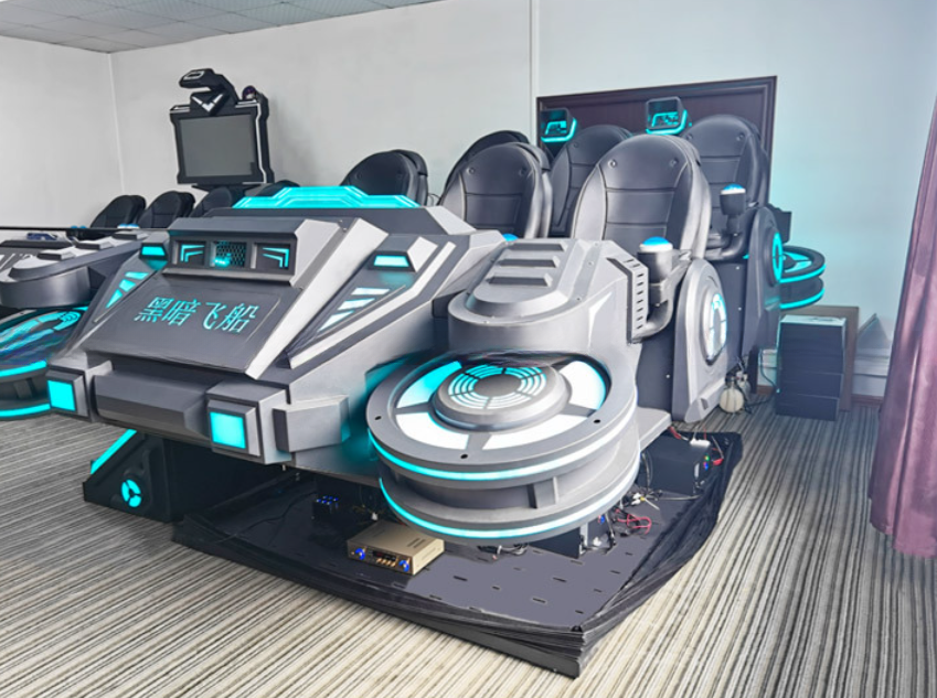 Amusement Park 6 Seats 9d Virtual Reality Cinema VR Roller Coaster Machine