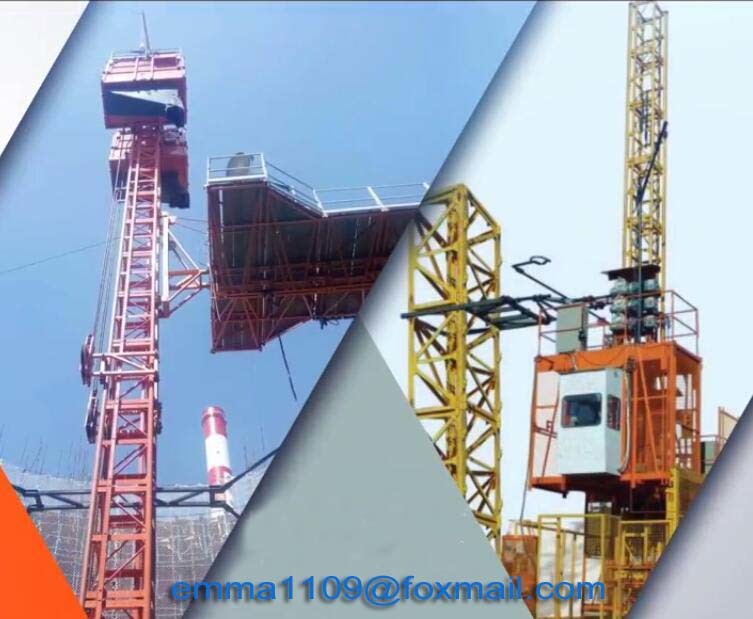 SC Passenger Hoist SC200/200 Duble Cabinet Height 110 meters Speed 63 m/min
