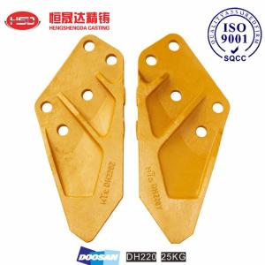 China DH220 DH300 Excavator Side Cutter Mining-Grade Durability Standard Blade wholesale