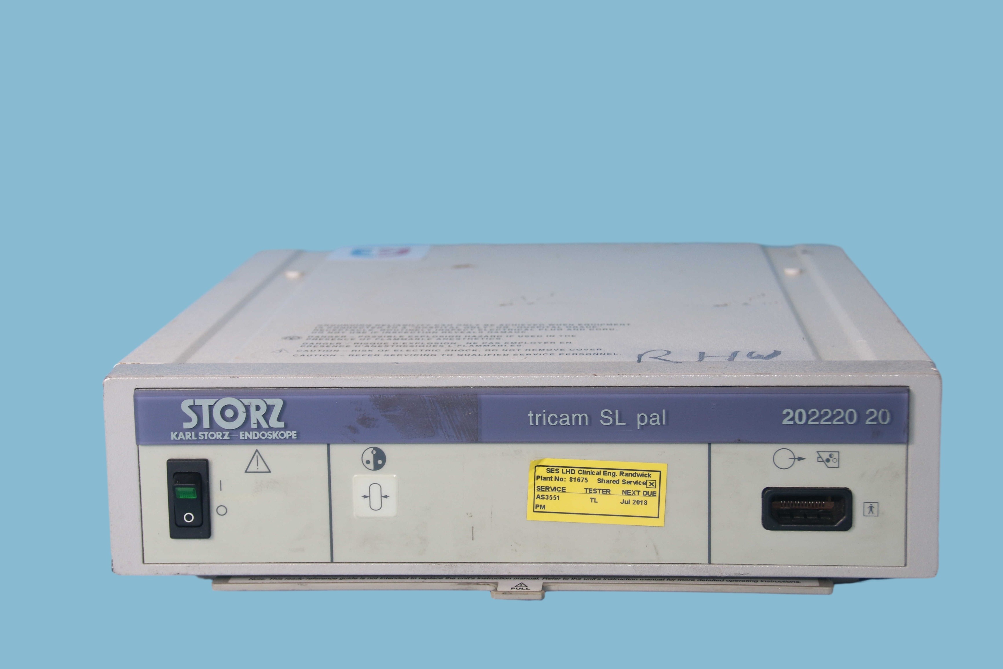 Storz 20222020 Tricam SL Pal Camera Processor Image Endoscope Processor