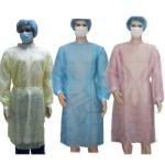 Disposable Nonwoven Isolation Gown Level 1 Reinforced Waterproof Standard