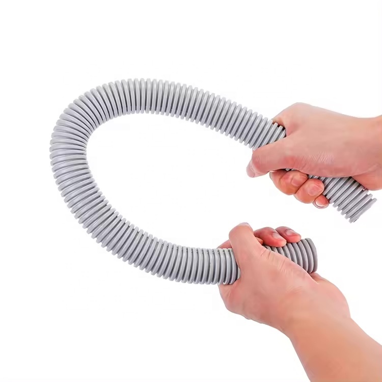 Flexible PVC Non-metallic Electrical Wire Conduit Pipe 1/2" to 1" OEM Thread Connection