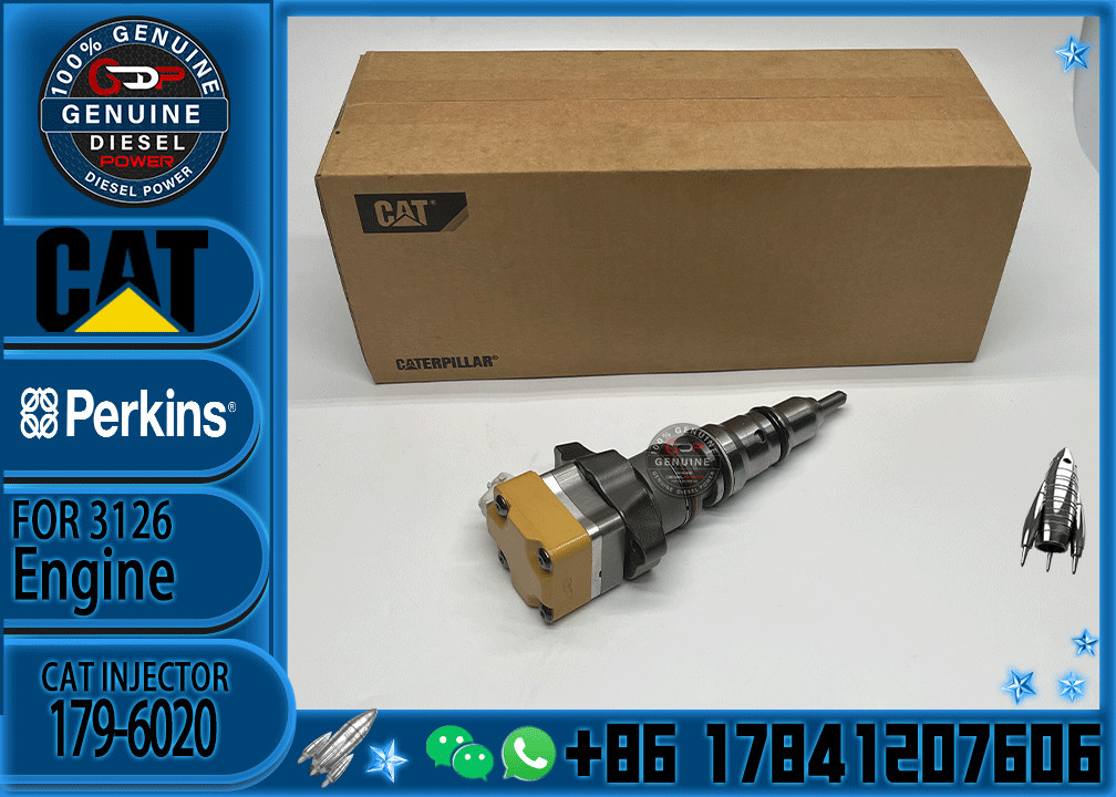 CAT 3412E Diesel engine common rail fuel injector 179-6020 174-7528 injector