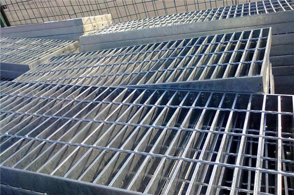 ANSI 32*5mm Walkway Galvanized Steel Grating For Construction Material