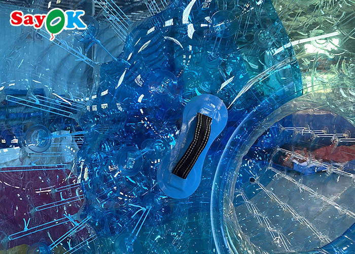 Floating Water Toys 0.9mm PVC Tarpaulin Inflatable Water Roller Ball For Lake Swimming Pool