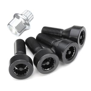 China Security Car Locking Wheel Bolts Carbon Steel Apply To For BMW E32 / E34 / 328i wholesale