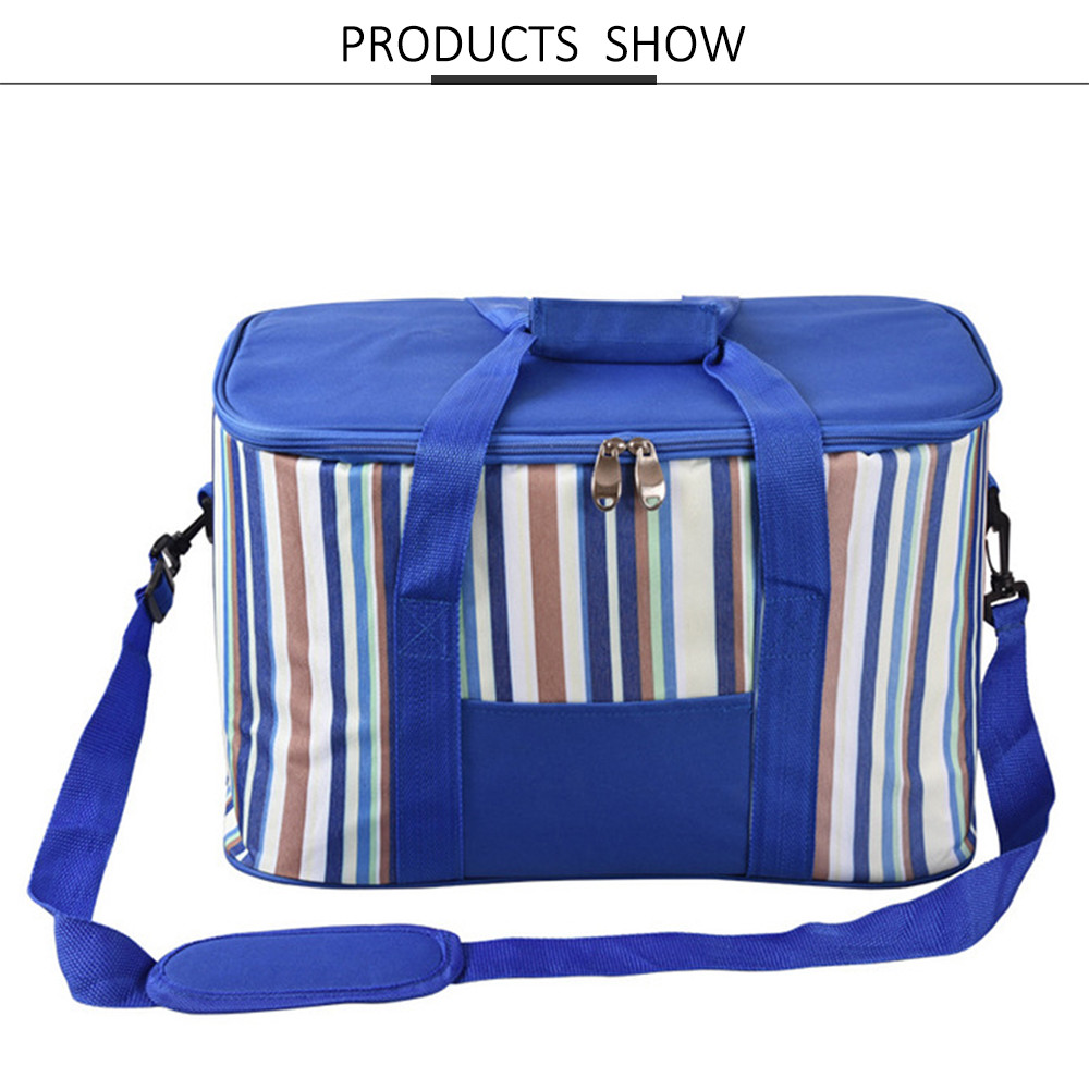 Thermal Cooler Large Insulated Freezer Lunch Bag for Food Delivery