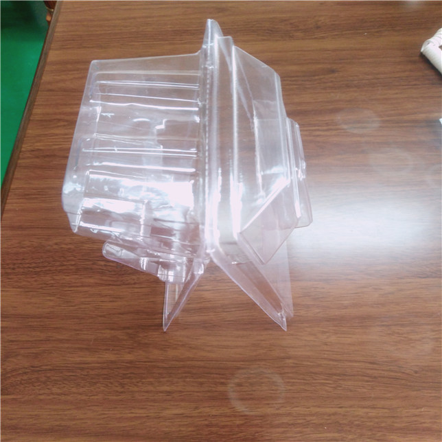 Customerized clear PET / PVC / APET / GAG / APEG blister clamshell packaging with hanging holes for 280ml baby's bottle