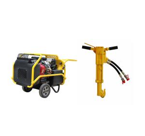 China Asphalt Cutting Hydraulic 120J Demolition Jack Hammer Hard Work Use wholesale