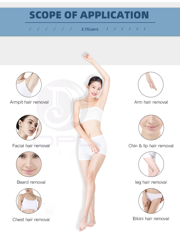 Stationary Combined 808 Diode Laser Beauty Machine Tattoo Pigment Removal