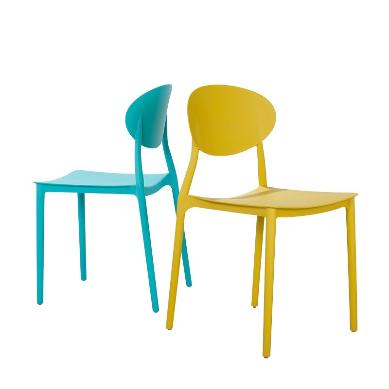 Windsor Home Furniture Square Plastic Dining Chairs