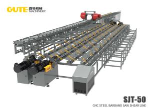 China 480mm CNC Steel Bar Shear Sawing Cutting Line 2.5 Times/Min wholesale