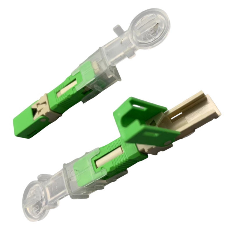 50mm Length Insertion Loss within 0.3dB FTTH Quick SC UPC/APC Fiber Optic Fast Connector