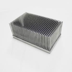 China F00461 Cold Forged Aluminum Heat Sink , Huge Surface Skived Fin Heat Sink wholesale