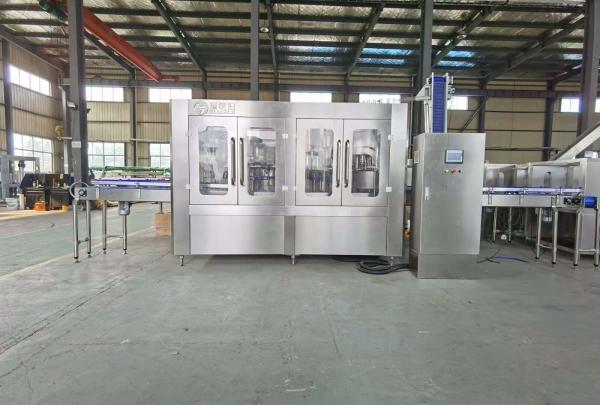 Square PET Bottle Water Plastic Bottle Filling Machine Capping Perfect Control