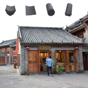 China Chinese Traditional Residential Antique Clay Roof Tiles Unglazed frost proof wholesale