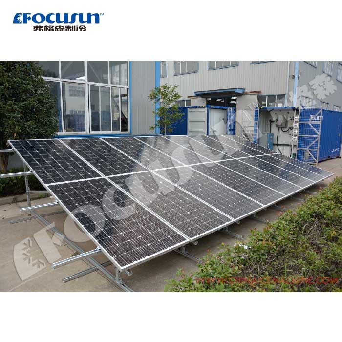 Solar Energy Powered Walk-In Cold Storage Container for Refrigerated Storage Solutions