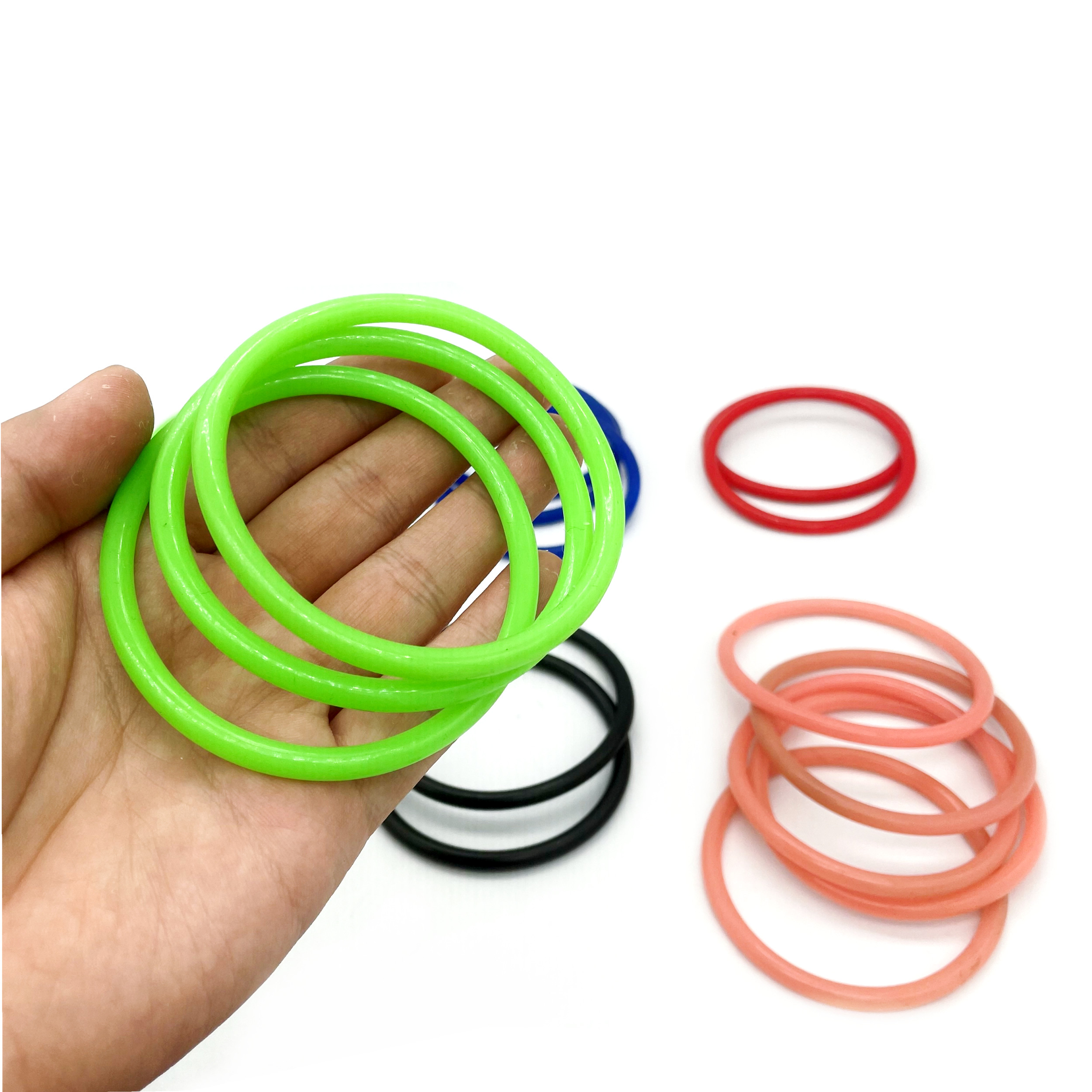 Flexible Rubber Seals Red Colored Silicone Rubber Gasket Making Machine