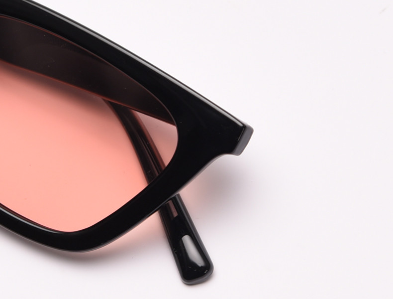 Women Men BSCI TR90 Sunglasses 145MM Polarized Oversized Cat Eye
