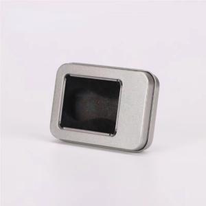 China Blank Square Tea Tin Canisters Gift Box Packaging Metal For Cookies Empty wholesale