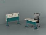 25mm Top Thickness Collapsible Table for B2B Furniture