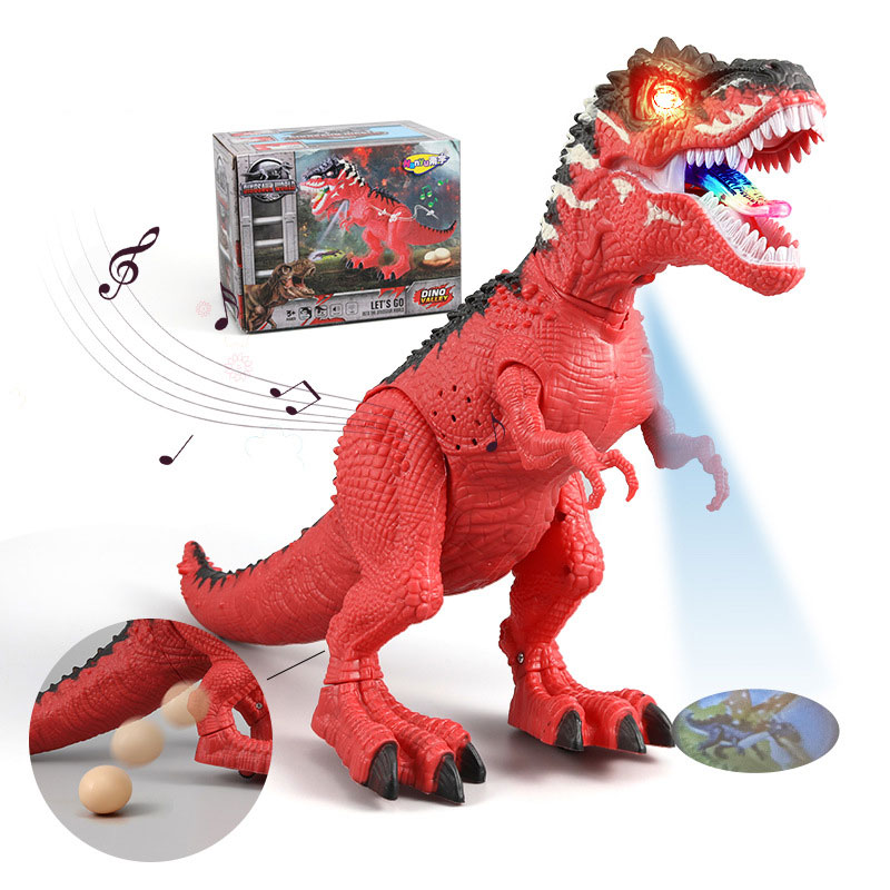 Projection Egg Laying Dinosaur Model Great for Unisex and Children Aged 2 to 4