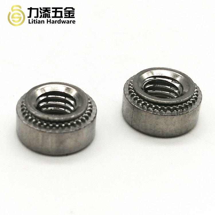 Stainless Steel M3 M4 M6 M8 M10 Broaching Floating Flush Clinch Nuts Blind Self-Clinching Nut