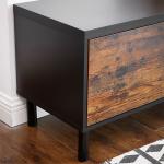 Shoe Storage Cabinet, Modern Industrial Storage Cabinet for Shoes, Storage