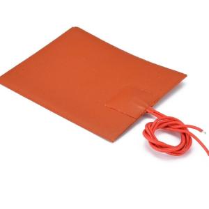 China 1740x250mm Silicone Rubber Heater , 30deg Silicone Rubber Heating Pad wholesale