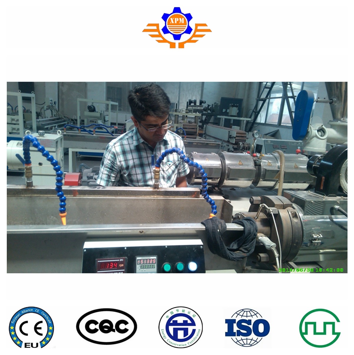 TPR Shoe Welt Production Line Goodyear Sewing Machine Plastic Extrusion Equipment