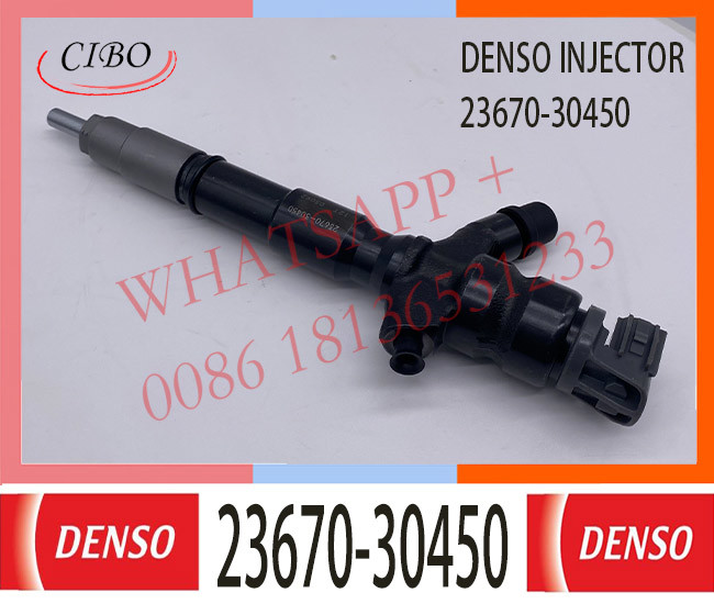 Common Rail Injector 23670-30450 295900-0280 295900-0210 For Toyota Hilux 2KD-FTV