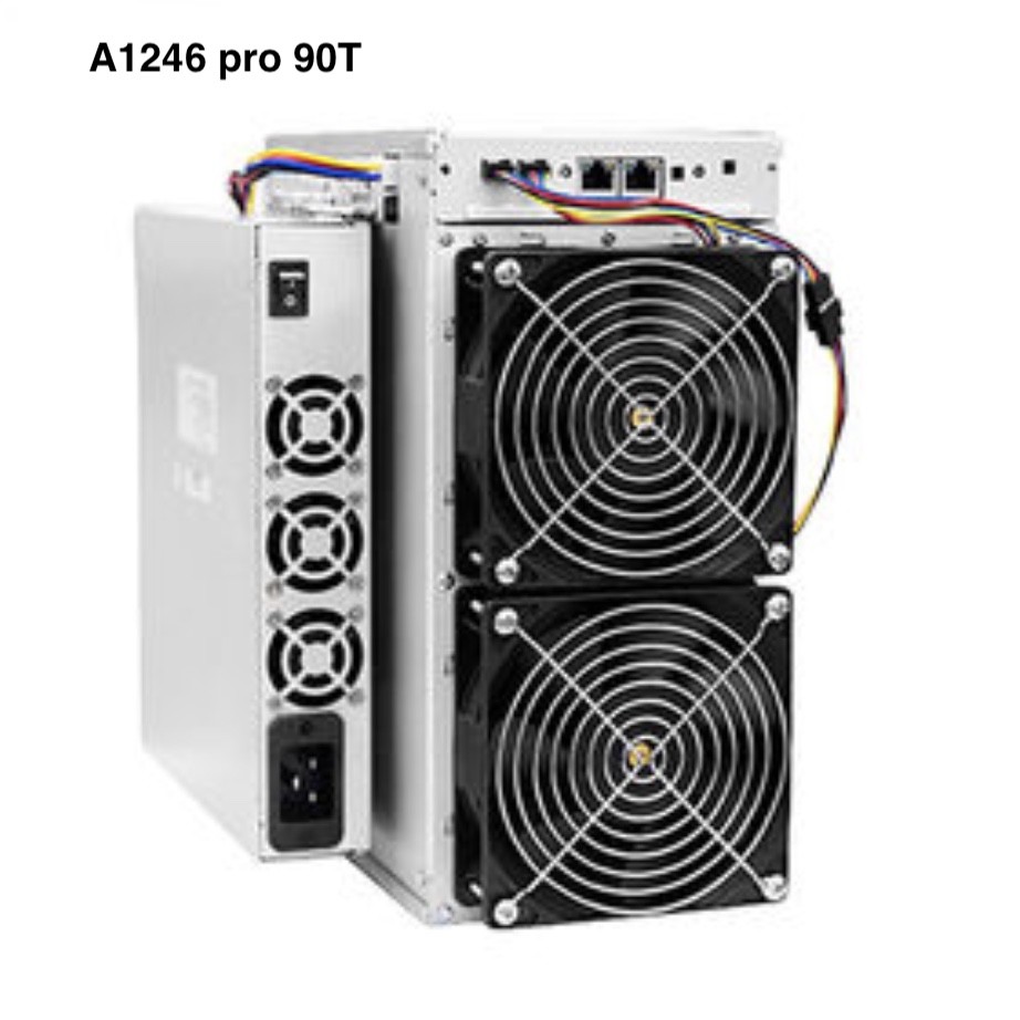 Asic Blockchain Bitcoin Miner Machine 3420W 90th/S Canaan Avalon A1246 Pro