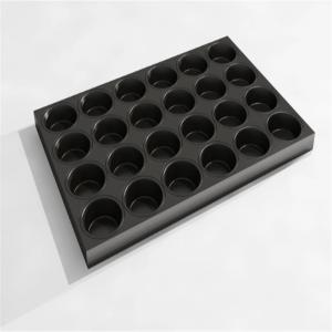 China                  Rk Bakeware China Factory-800X600 and 600X400 Commercial Nonstick Mini Crown Muffin Cake Tray Cup Cake Tray              wholesale