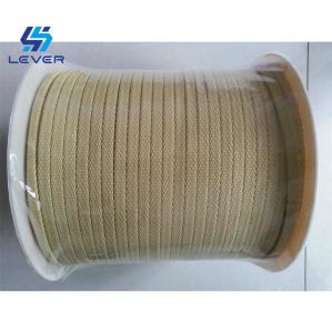 China Kevlar Aramid Ropes for Glass Tempering Furnace 10 x 3mm Northglass tempering furnace rope wholesale