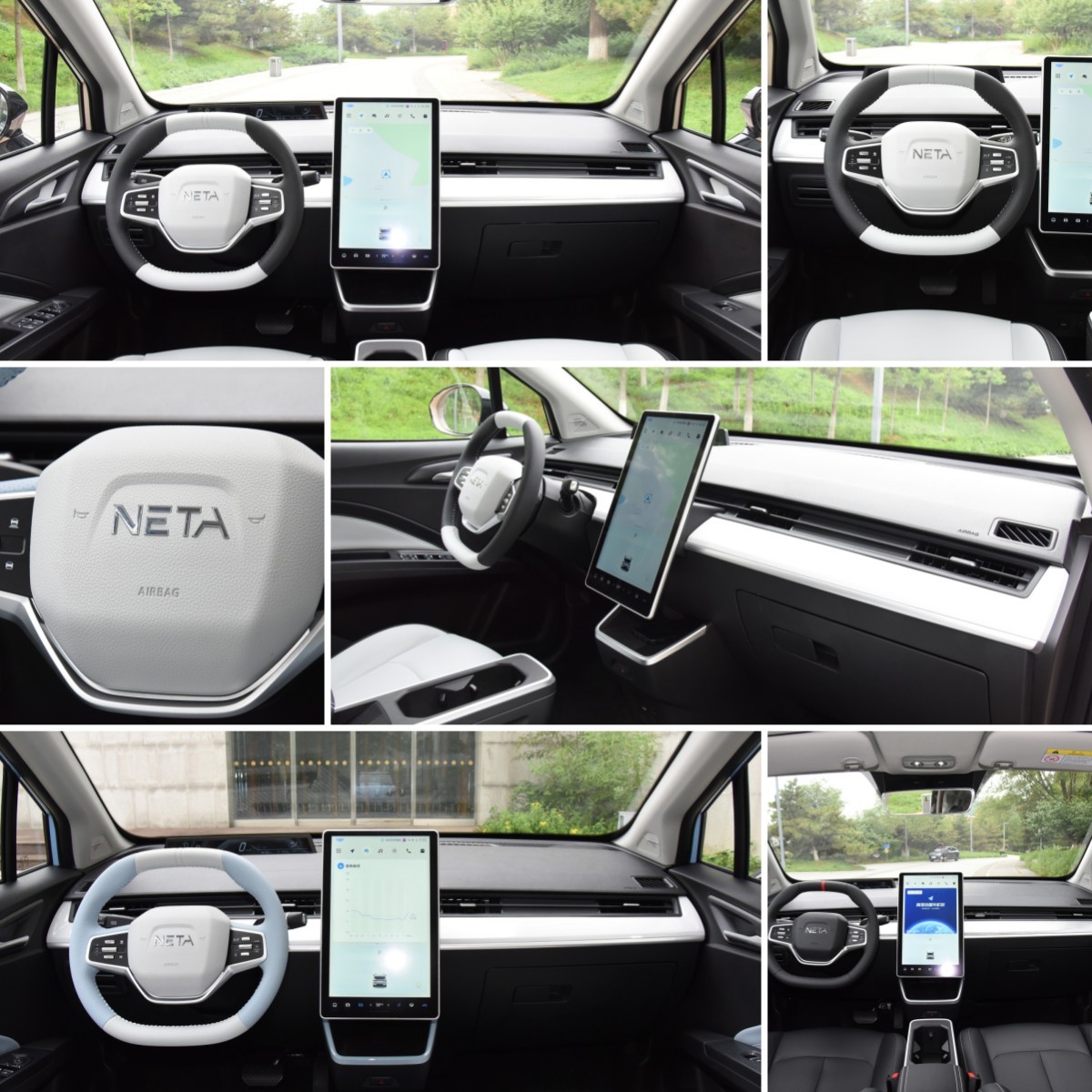 Neta Aya Electric Mini 5 Seater Compact SUV Battery Life 318KM-401KM