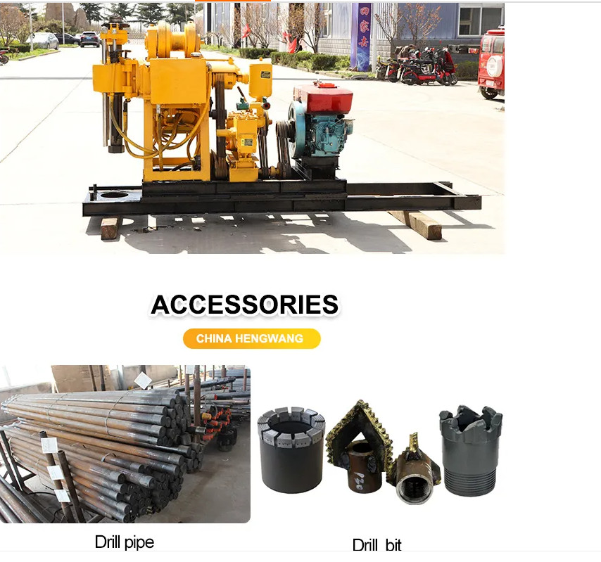 Portable Hydraulic Water Well Drilling Rig Soil Drilling Machine For SPT