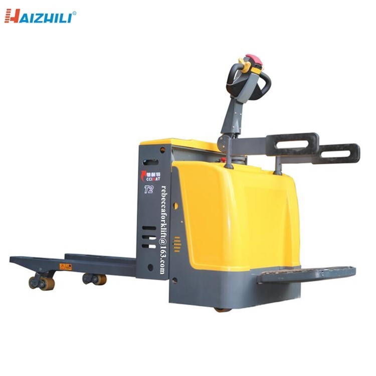 2.5 Ton Industrial Lift Truck , Electric Power Motorised Pallet Jack Compact Design