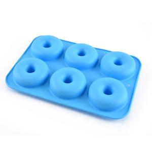 China Freezer Safe 120g 6 Cavity Silicone Cake Molds wholesale