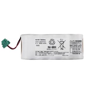 YOKOGAWA HHR-30HF5G1 Nickel-Metal Hydride Battery 6V 3000mAh