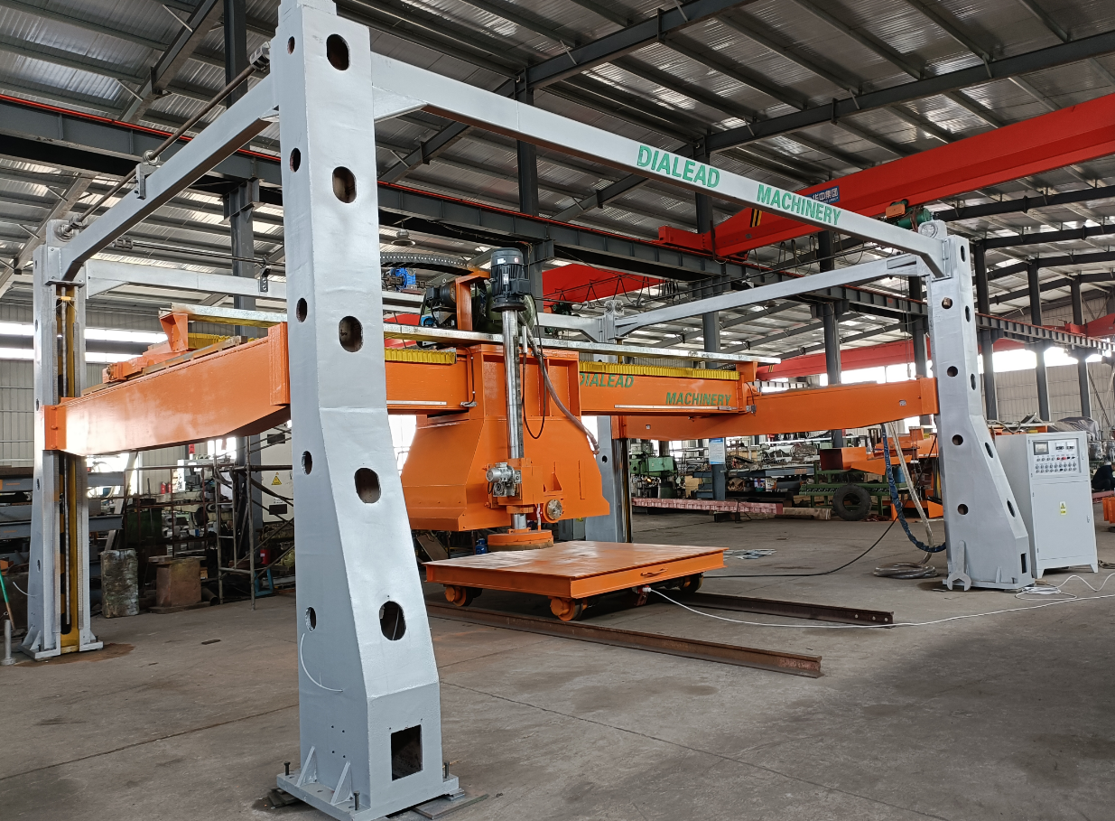 Multi Saw Two Way Block Cutting Machine For Granite Marble Travertine Stone Quarry