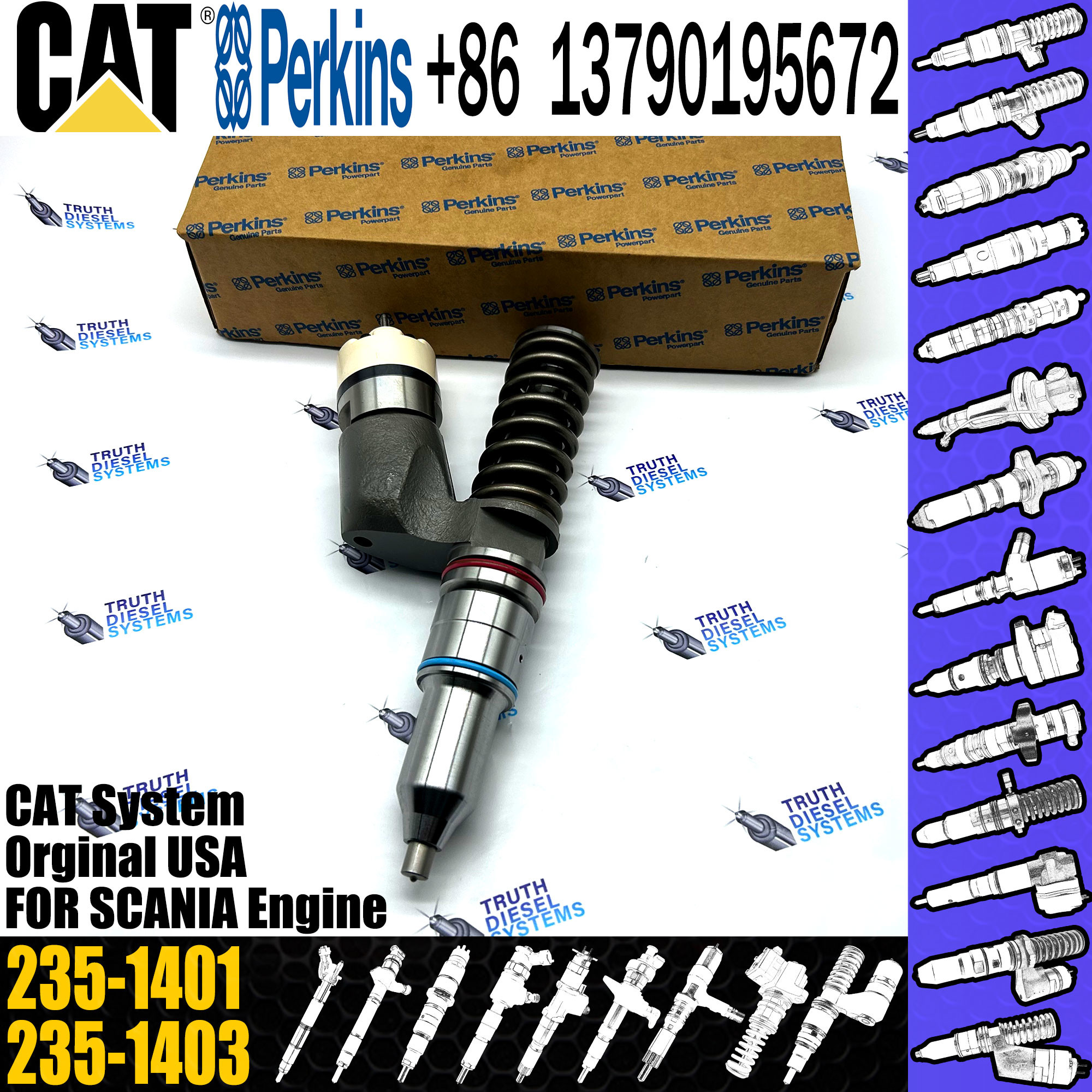 C15 Fuel Injector Assembly 211-3025 253-0615 374-0750 10R-1000 10R-3264 10R-7229 200-1117 229-5919 235-1400 235-1401