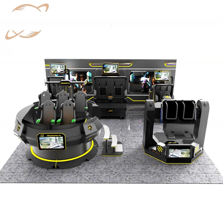 Dreamland VR flight simulator 360 chair 9d vr game machine vr roller coaster simulator arcade machine