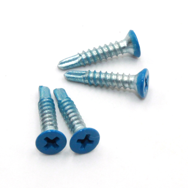 Metric Cross Flat Bugle Head Self Drilling Screws Fine Coarse Thread Self-Drilling Roof Screw
