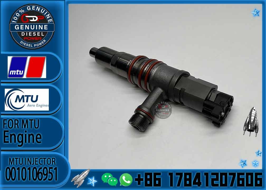 0010106951 Good quality good price diesel engine injector 0010106951 for MTU 4000 remanufactured high quality VTO-G166W4