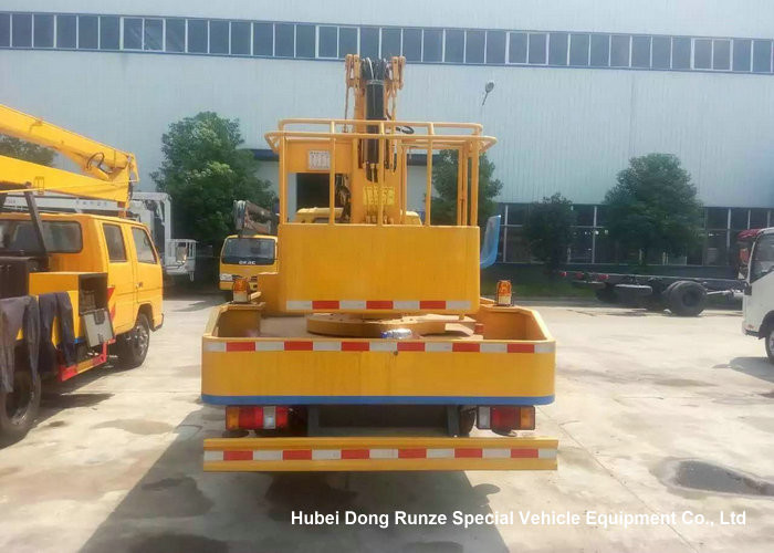ISUZU 16m Truck Mounted Articulated Aerial Work Platforms High Performance