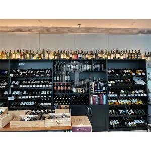 China EPE Foam Packaging Wine Display Cabinet 16mm Thick Selectable MDF wholesale