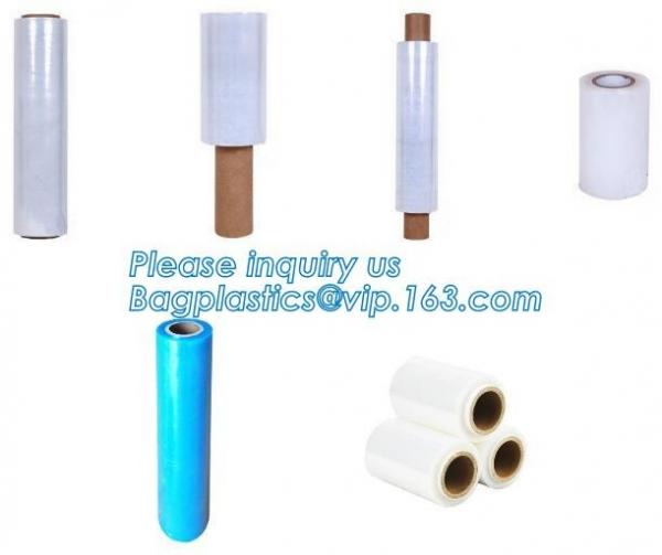 Quality LLDPE Shrink Wrap Stretch Film Plastic Wrap - Industrial Strength Hand Stretch Wrap, Mini Stretch Wrap Film with Handle for sale
