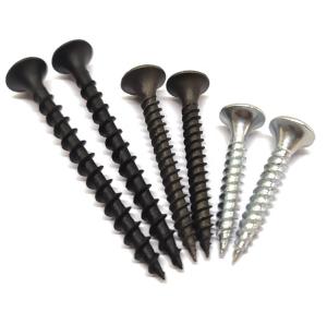 China Galvanized Gypsum Black Dry Wall Screw Black Coarse Thread Screw wholesale